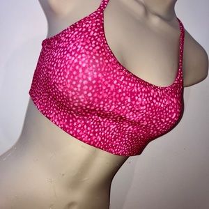 Hot Pink Reversible Sports Bra